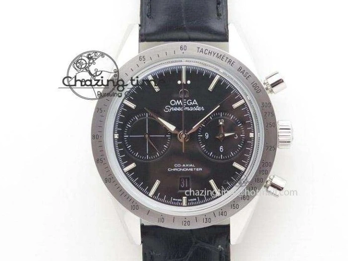 0310 Affordable Seamaster Diver 300M ZF 1:1 Best Edition Blue Ceramic Gray Dial on SS Bracelet A 7734